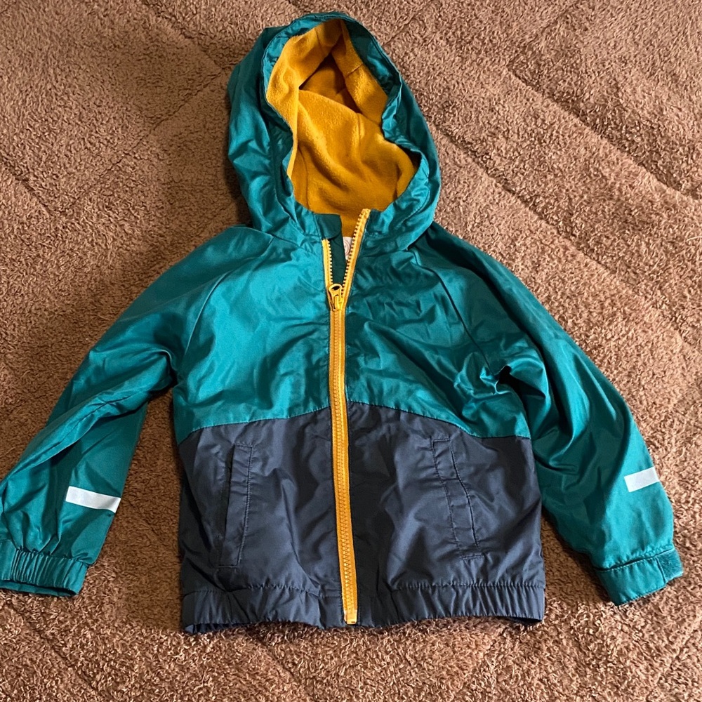 Wonder Nation Teal and Gray Kids Jacket